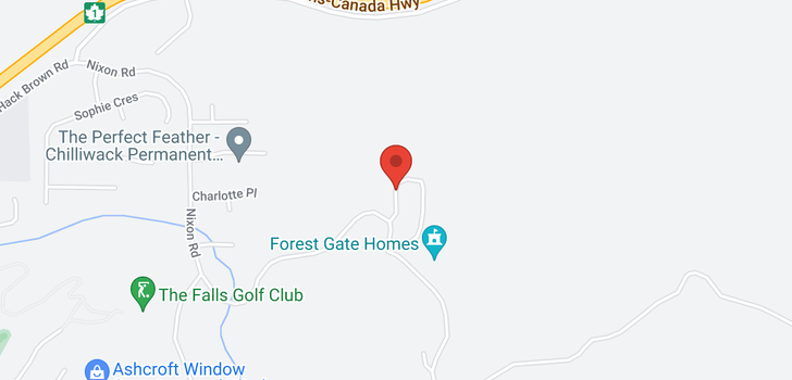 map of 8518 FOREST GATE DRIVE